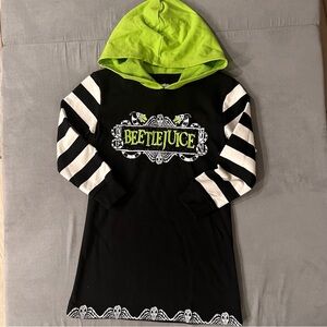 NWT beetlejuice sweater dress for girls size S
